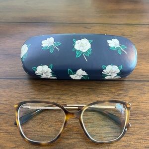 Draper James Tortoise DJ5000 Eyeglasses - -2.50 Prescription